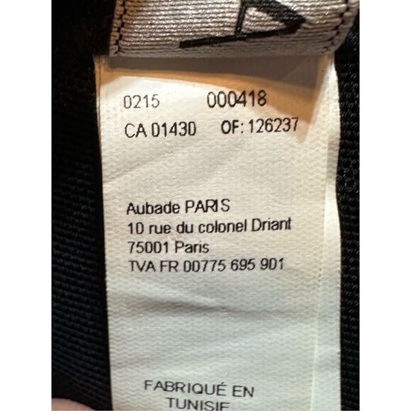 Aubade Paris size 32B unlined mesh lace bra underwire - Picture 16 of 16